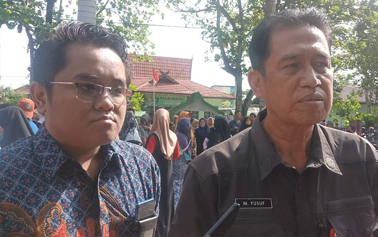 Kantor Pos Sampit Pastikan KPM Cadangan Beras Pemerintah Tepat Sasaran