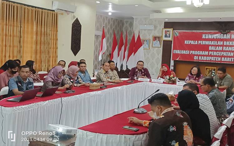 Ini Tujuan Kunker Kepala Perwakilan BKKBN Kalteng ke Barito Selatan