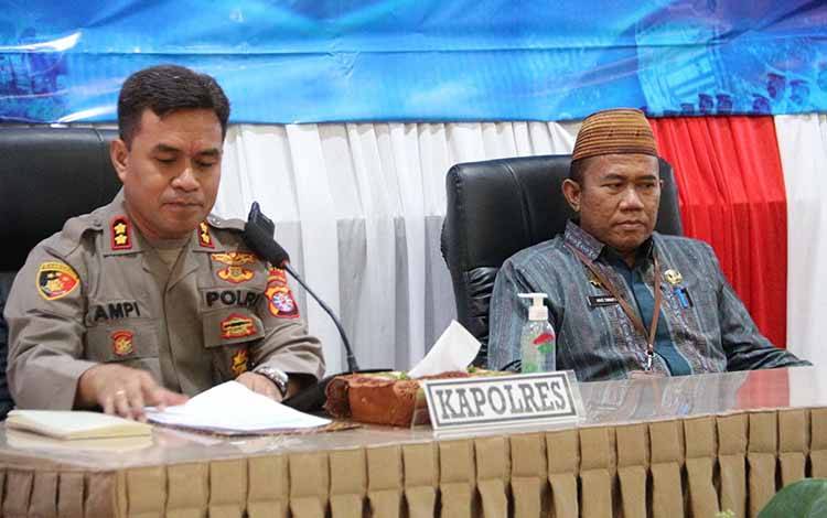 Polres Seruyan Gelar Rakor Persiapan Operasi Ketupat Telabang 2023 !?