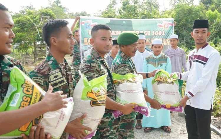 Kodim 1011 Kuala Kapuas Adakan Program Berbagi 1001, Ini Tujuannya