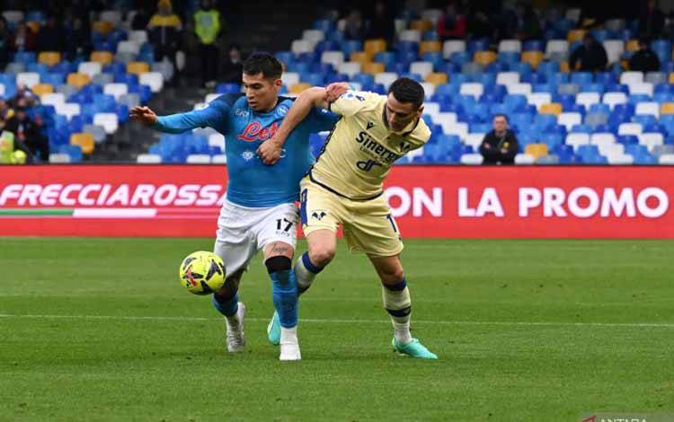 Napoli Ditahan Imbang Verona, Inter Ditumbangkan Monza