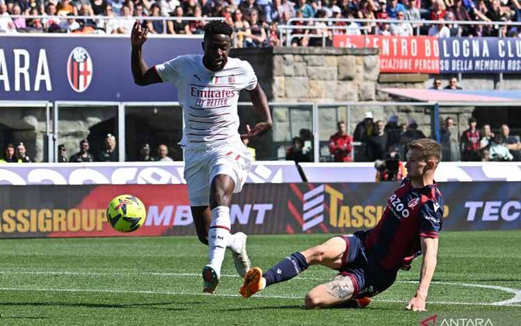 AC Milan Gagal Raih 3 Poin Setelah Ditahan Imbang Bologna 1-1