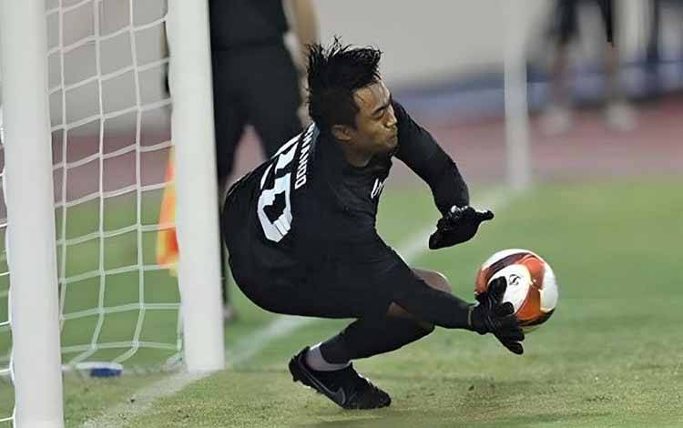 Kiper Timnas Ernando Ari Bertekad Raih Emas di SEA Games 2023