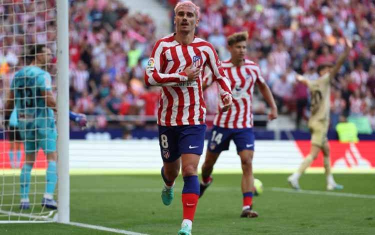 Atletico Madrid Catat Lima Kemenangan Beruntun Usai Tekuk Almeria