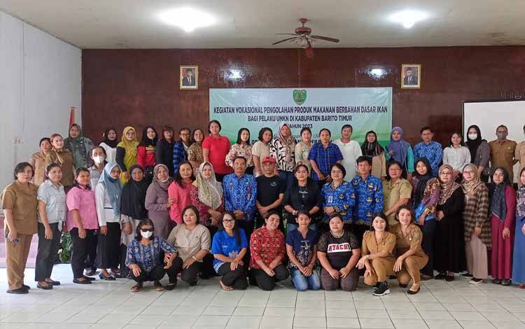 50 Pelaku Usaha di Barito Timur Ikut Pelatihan Pembuatan Produk Makanan Berbahan Dasar Ikan