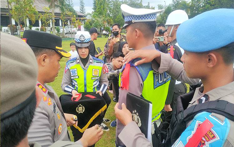 Operasi Ketupat Telabang 2023?Polres Kotim Terjunkan Ratusan Personel