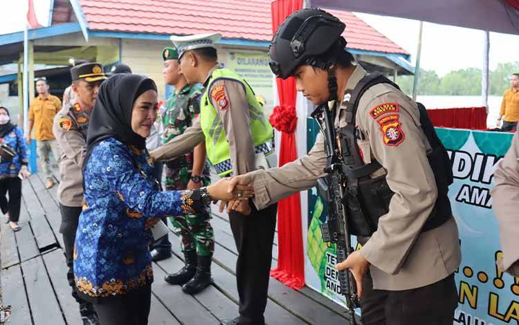 Wakil Bupati Seruyan Tinjau Pos Pengamanan Lebaran !?