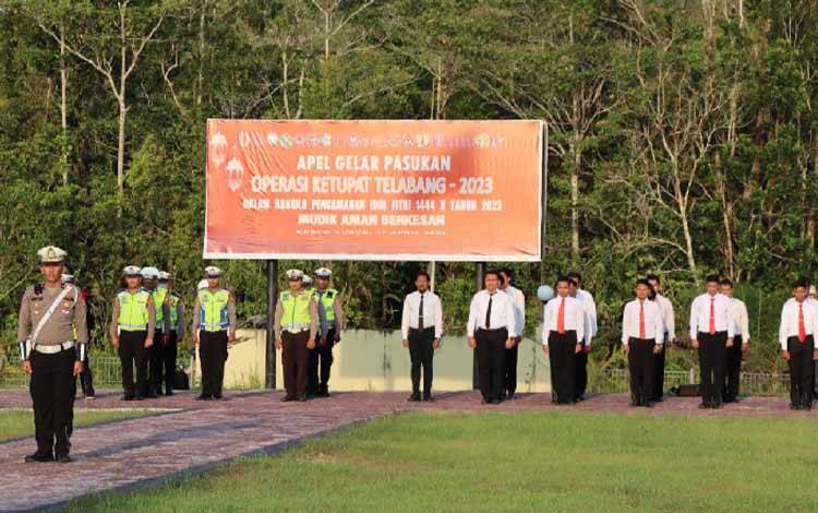 Polres Gunung Mas Dirikan 3 Pos dalam Operasi Ketupat 2023