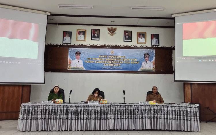 Diperlukan Kegiatan yang Terintegrasi untuk Wujudkan Gunung Mas Sehat
