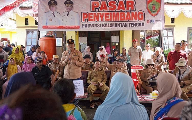 Wilayah Tengah Kalteng Juga Digelar Pasar Penyeimbang