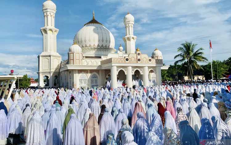 Pengikut Thariqat Syattariyah Sudah Salat Idulfitri di Aceh