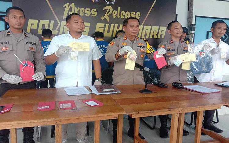 Polres Sukamara Amankan 13,64 Gram Sabu di Kantor Bawaslu