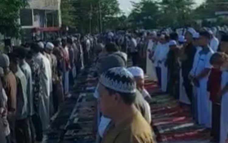 Begini Suasana Salat Idulfitri 1444 H yang Digelar Muhammadiyah Kapuas