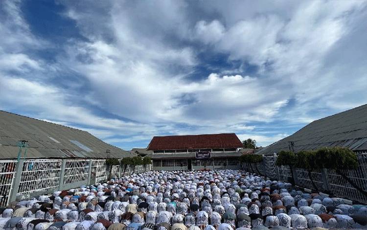 Ratusan WBP Lapas Sambut Lebaran Dengan Suka-cita