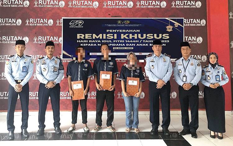 72 WBP Rutan Kelas IIB Tamiang Layang Terima Remisi Khusus Idul Fitri