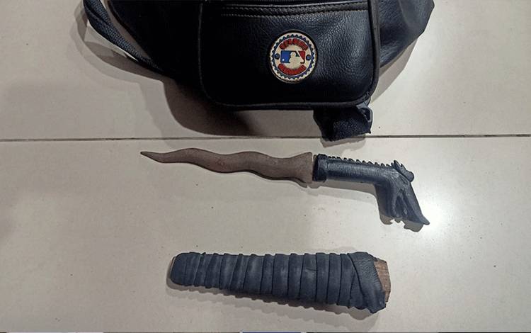 Kedapatan Bawa Sajam, Pria ini Ditangkap Polisi