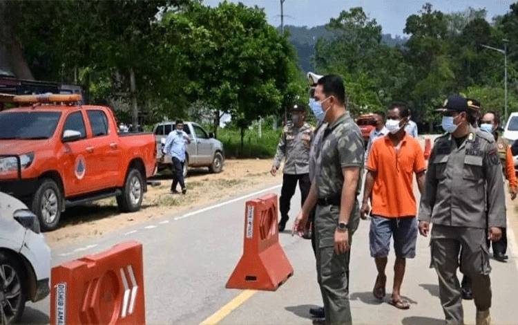 Arus Mudik di Perbatasan Kalteng-Kalbar Aman dan Lancar