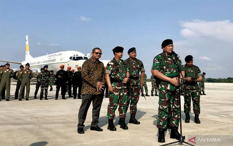 Panglima Lepas Keberangkatan 39 Prajurit Bantu Evakuasi WNI di Sudan