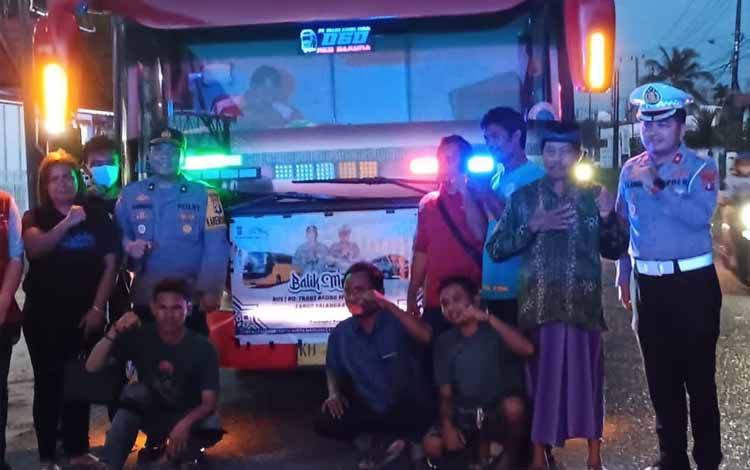 Polresta Palangka Raya Sediakan Mudik Atau Arus Balik Gratis