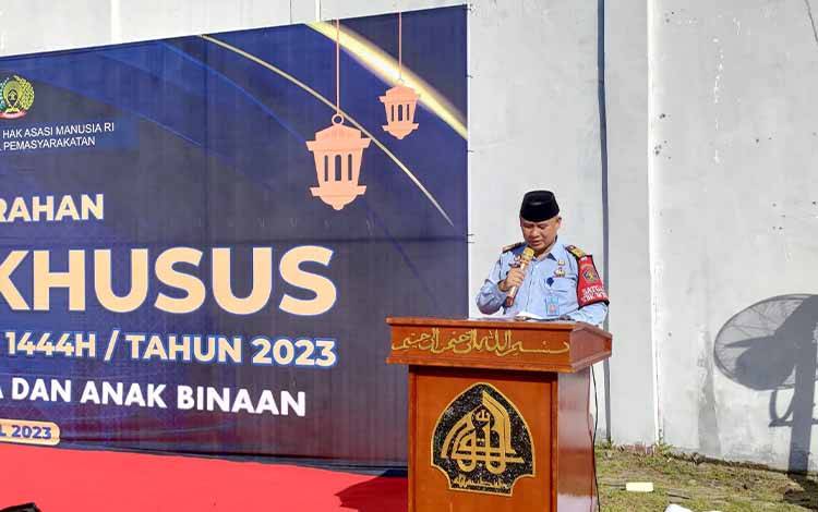 2.565 WBP Kalteng Terima Remisi Khusus Idulfitri