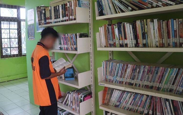 Rutan Kapuas Sediakan Perpustakaan