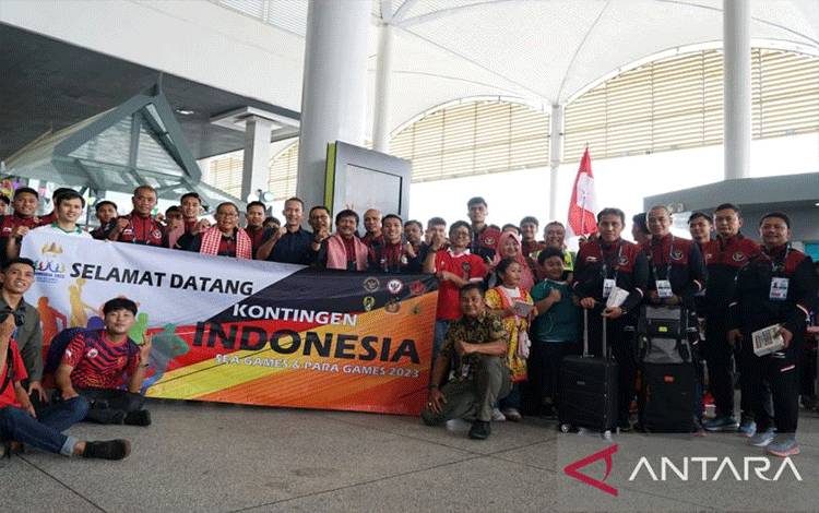 Tim Nasional U-22 Telah Tiba di Pnom Penh pada Selasa