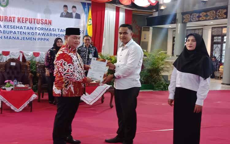 Bupati Kotim: Menjadi PPPK Diharapkan Dapat Tingkatkan Kinerja