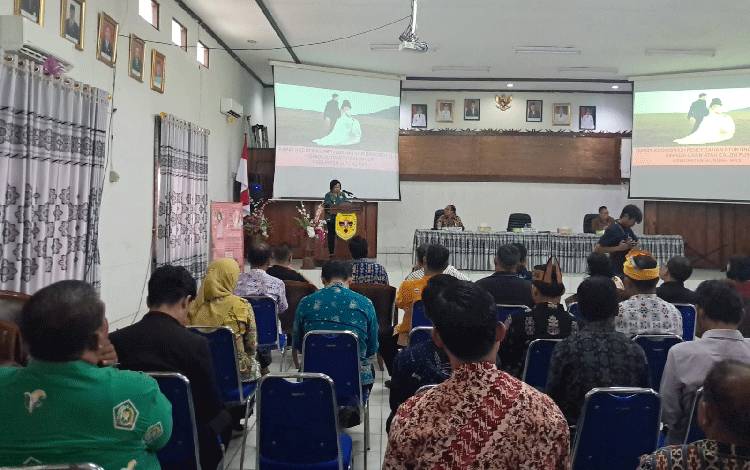 Pemkab Gunung Mas Gelar Rapat Koordinasi Pencegahan Stunting dari Hulu