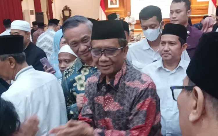 Mahfud MD Tegaskan Belum Waktunya Masuk ke Arena Bursa Cawapres