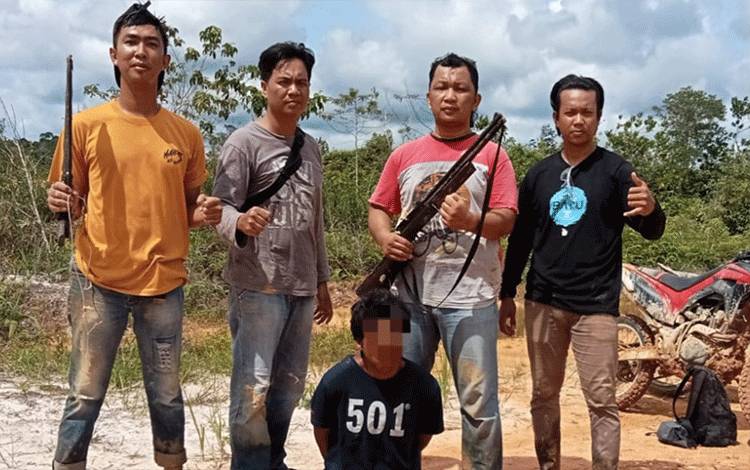 Buron 4 Bulan, Pelaku Penembakan Warga di Kapuas Diringkus Polisi