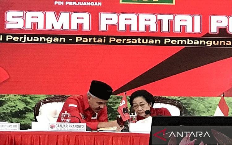 Megawati Kantongi 10 Nama untuk Berpasangan Dengan Ganjar