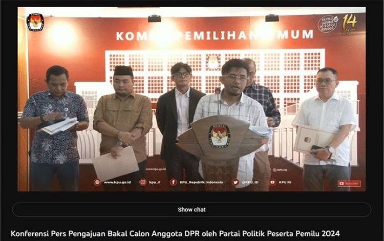 Masa Pencalonan Anggota Legislatif Pemilu 2024 Enam Bulan Tiga Hari