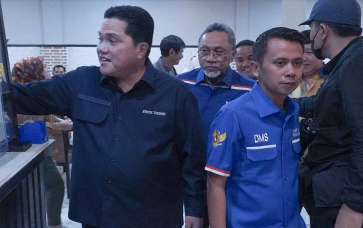 PAN Sebut Erick Thohir Kuda Hitam Terkait Hasil Survei Indikator