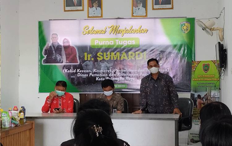 Punggawa Penanganan Rabies Palangka Raya Efektif Pensiun 1 Mei