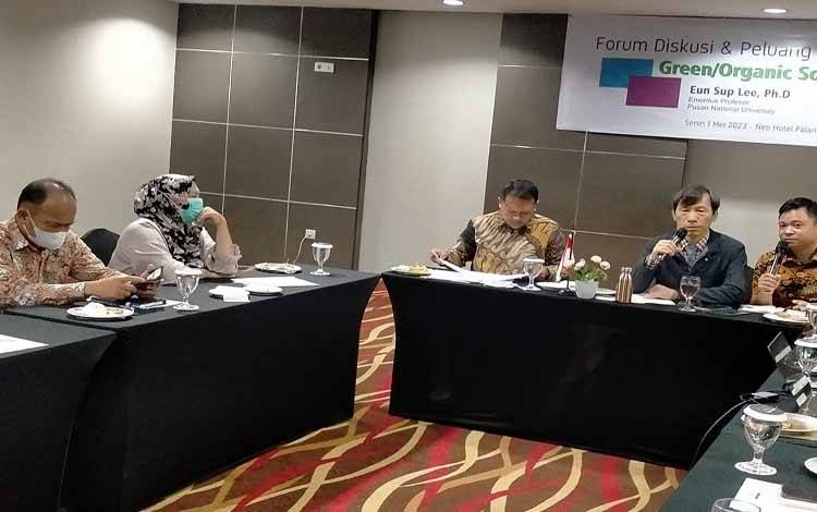 Profesor Korea Tawarkan Peluang Usaha Ramah Lingkungan di Kalteng