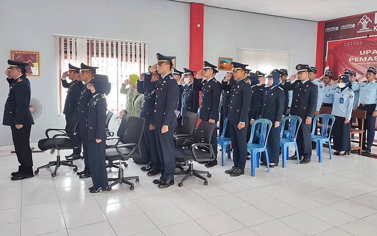 Rutan Tamiang Layang Ikut Upacara Virtual Puncak Peringatan HBP ke-59
