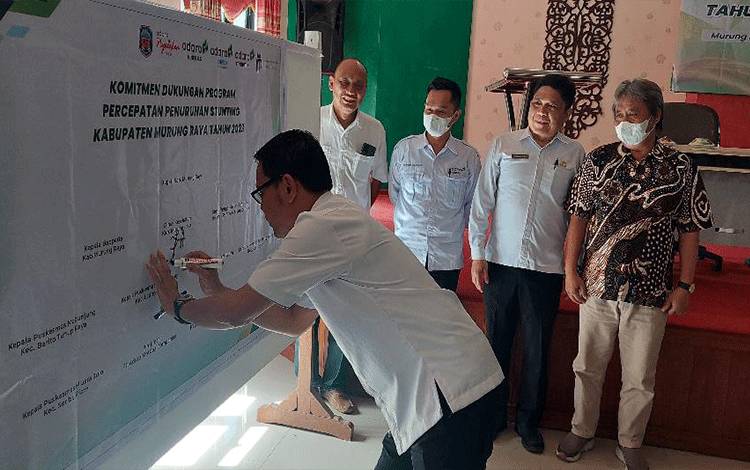 Pemkab Murung Raya Apresiasi Adaro Bantu Atasi Stunting