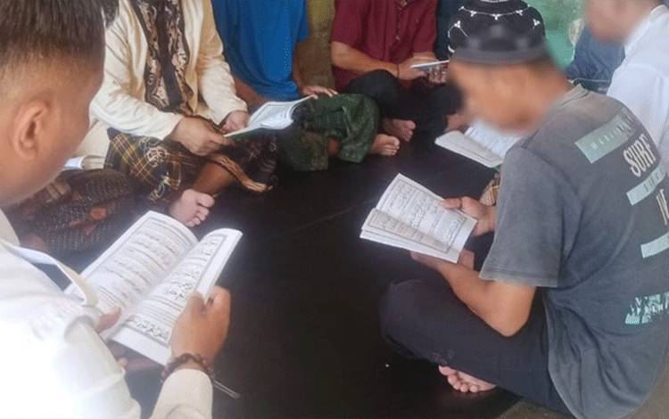 Tingkatkan Pembinaan Kerohanian, WBP Rutan Kuala Kapuas Giatkan Yasinan di Tiap Blok Hunian?