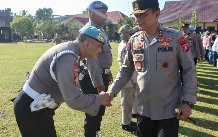 Kapolda Kalteng Pimpin Apel Penutupan Operasi Ketupat