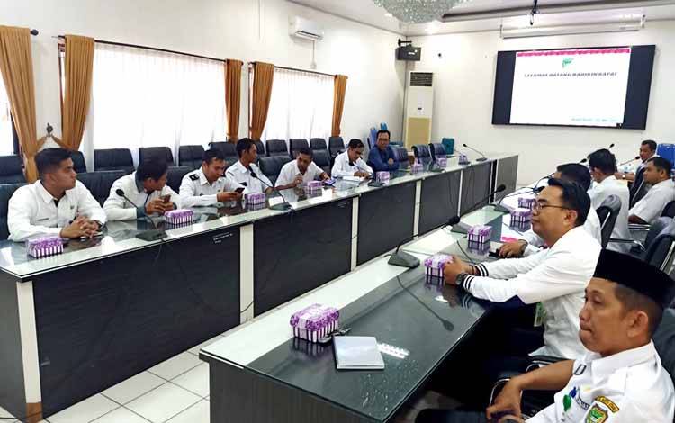 Pemkab Barito Utara Rapat Penyelesaian Segmen Batas Antarkecamatan