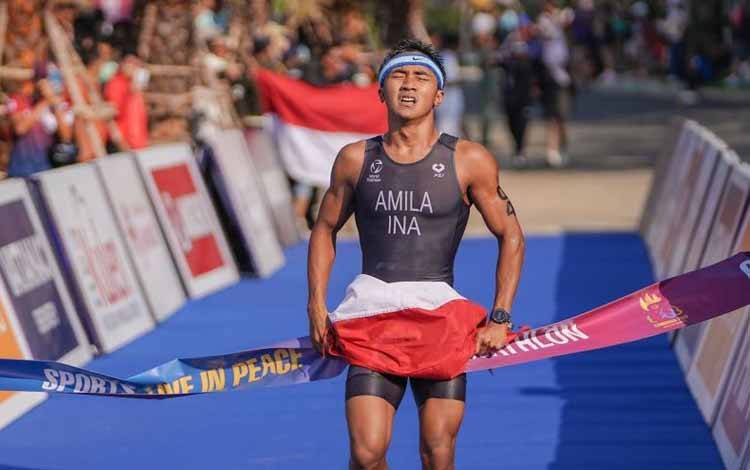Emas Pertama Rashif Amila Tingkatkan Motivasi Kontingen Indonesia