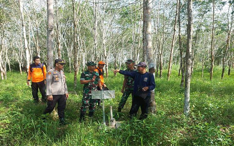 Polsek Kahayan Hilir Patroli Gabungan Antisipasi Karhutla