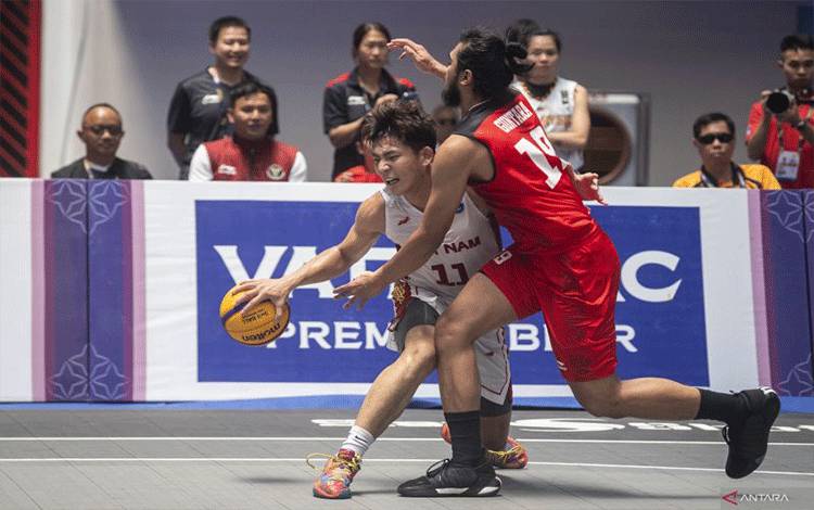 3x3 Putri Indonesia Menangi Laga Pembuka SEA Games