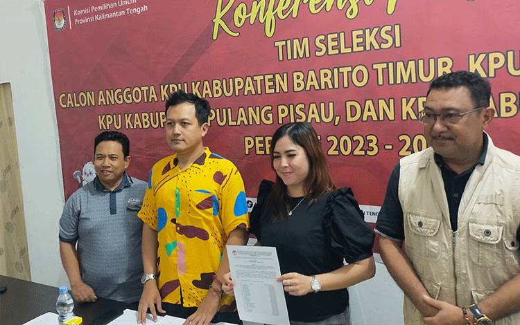 114 Pendaftar Lulus Tahapan Administrasi Calon Anggota KPU Tingkat Kabupaten Gelombang 4 di Kalteng
