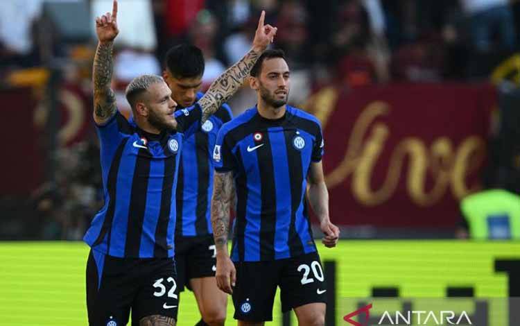 Inter Milan Bungkam AS Roma Dua Gol Tanpa Balas di Stadion Olympico