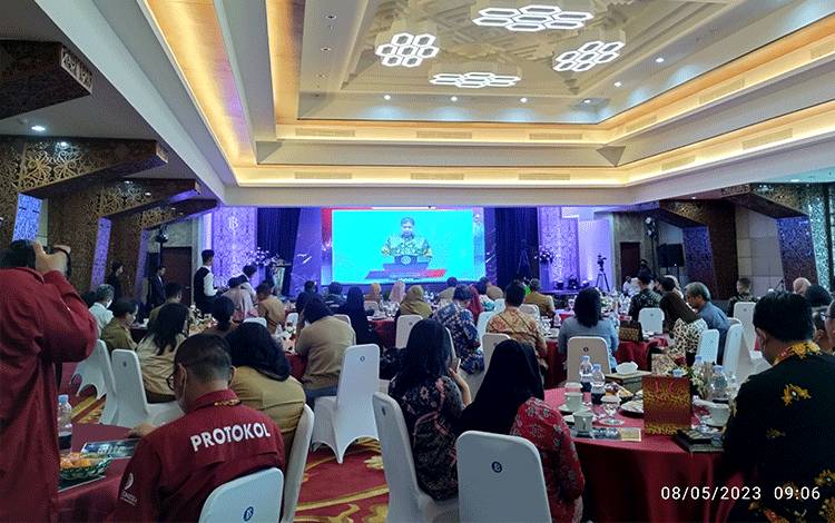 Festival Ekonomi Keuangan Digital Indonesia 2023 Dibuka, BI Kalteng Ikuti Secar Daring