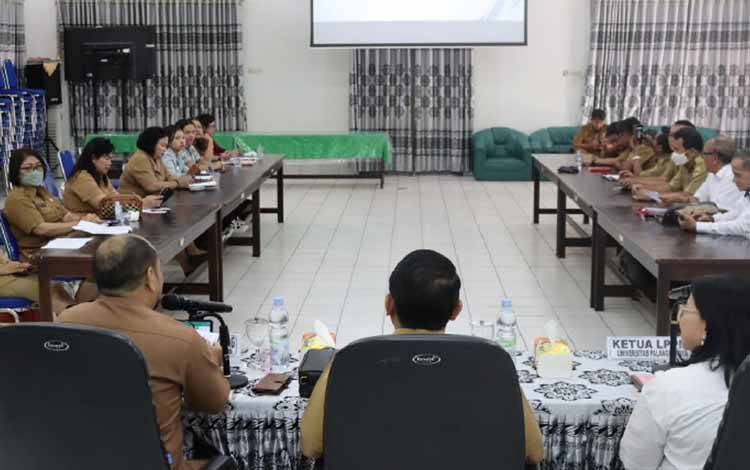 Pemkab Gunung Mas Gelar Rapat Koordinasi Pelaksanaan KKN Tematik Tahun 2023