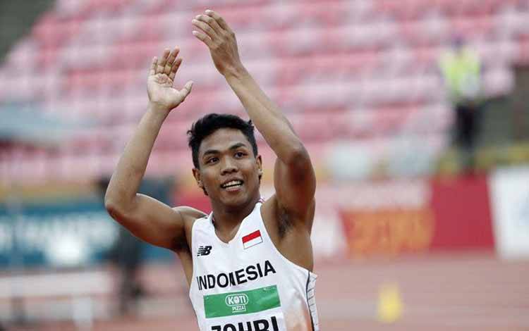 Debut Lalu Zohri di Nomor 200 Meter Hasilkan Perunggu SEA Games 2023