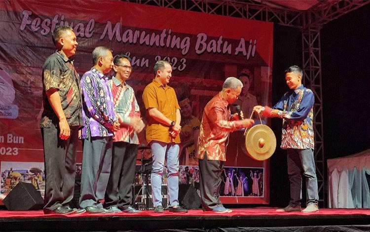 Festival Marunting Batu Aji Kembali Digelar