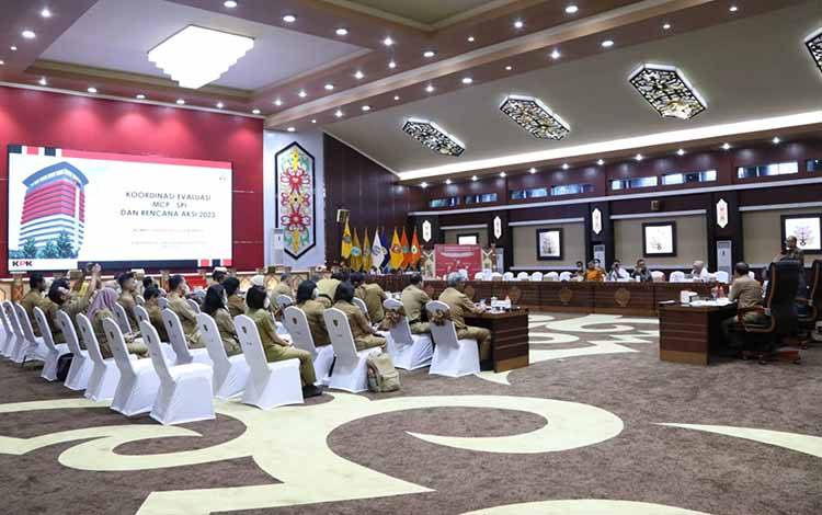 Wagub Kalteng Tegaskan Komitmen Tingkatkan Monitoring Center For Prevention